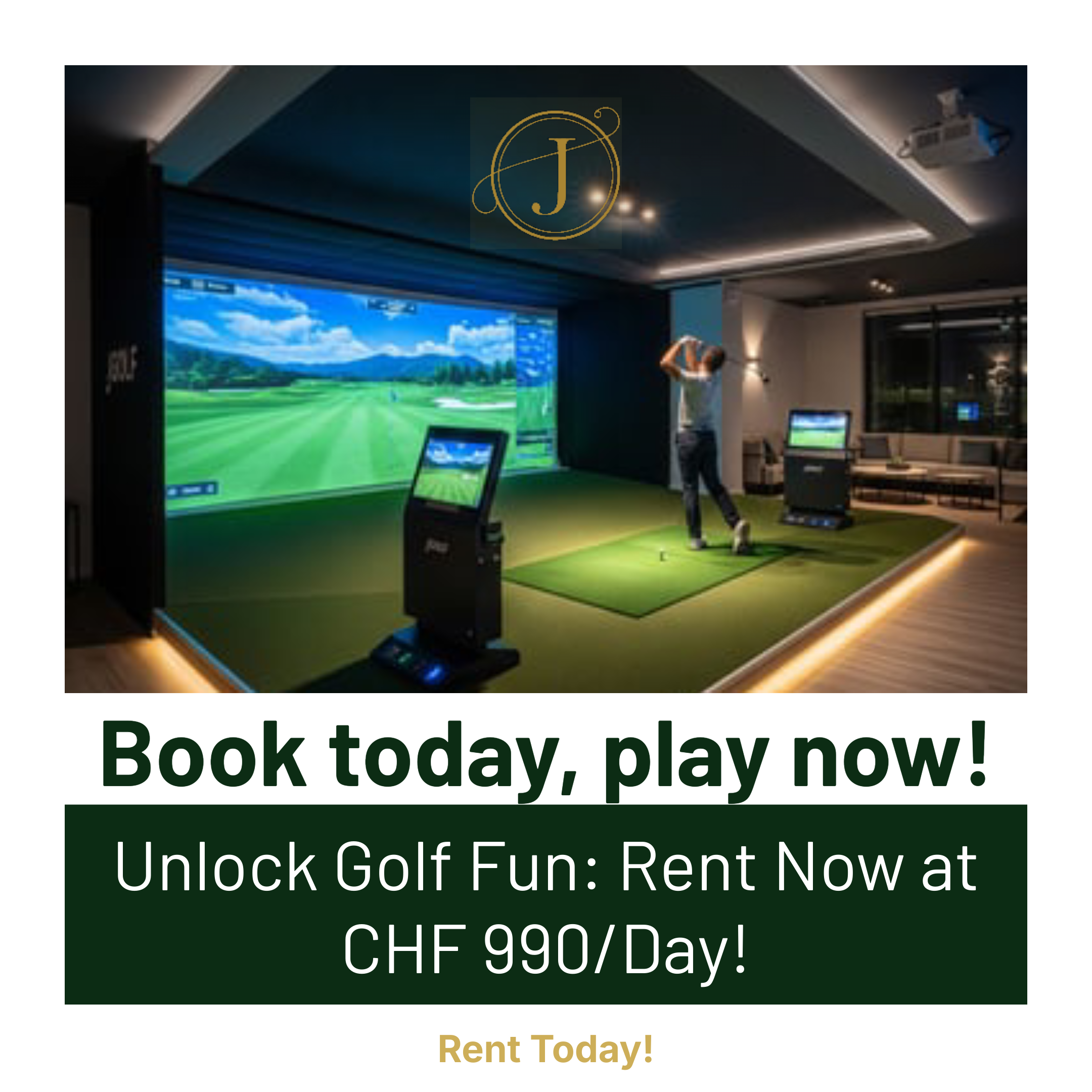 Jgolf- Miete Simulator